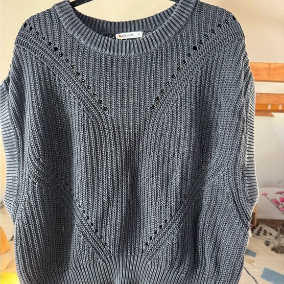 Marina Layer Romana Sweater Vest XL - Picture 2 of 8